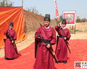 乐舞：具有唐代军阵风格的乐舞，彰显汾阳王的文治武功，特别是再造大唐的丰功伟绩。