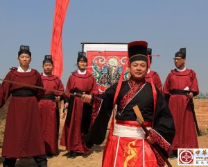 乐舞：具有唐代军阵风格的乐舞，歌颂汾阳王功绩.